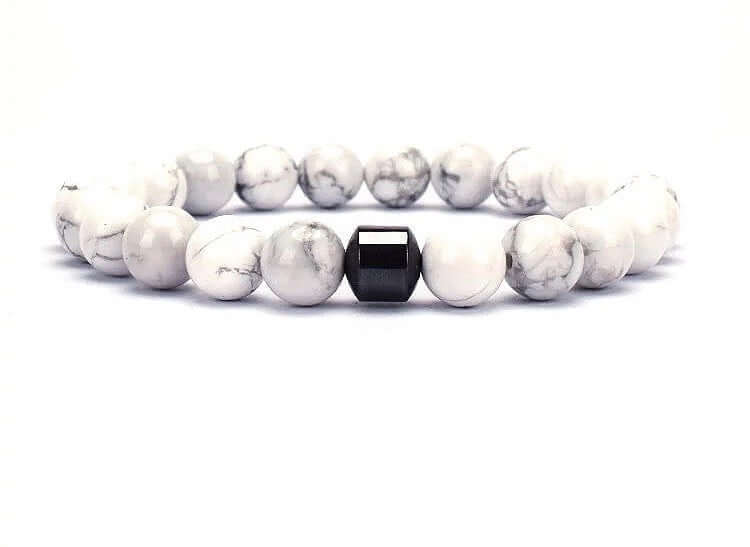 white bracelets for men