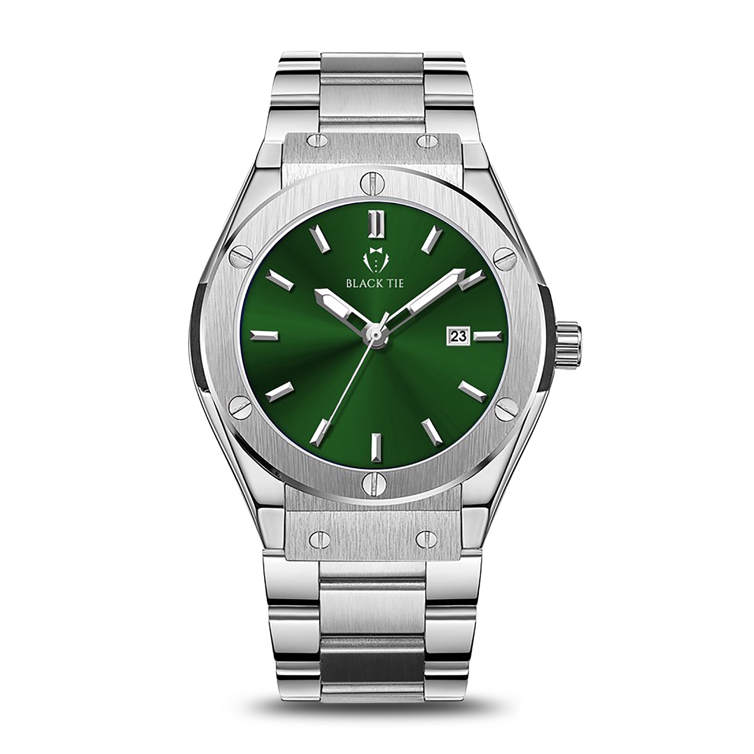 steel green watches for men minimalist steel green watch
