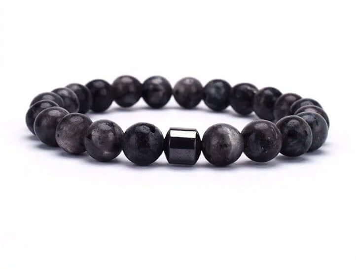 Black modern bracelets for men